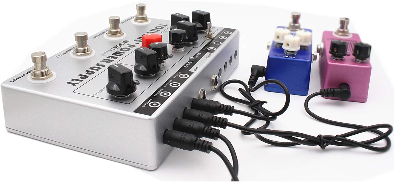 3 Effects Pedal and 8 Outputs Power Supply Multieffects Processor U208