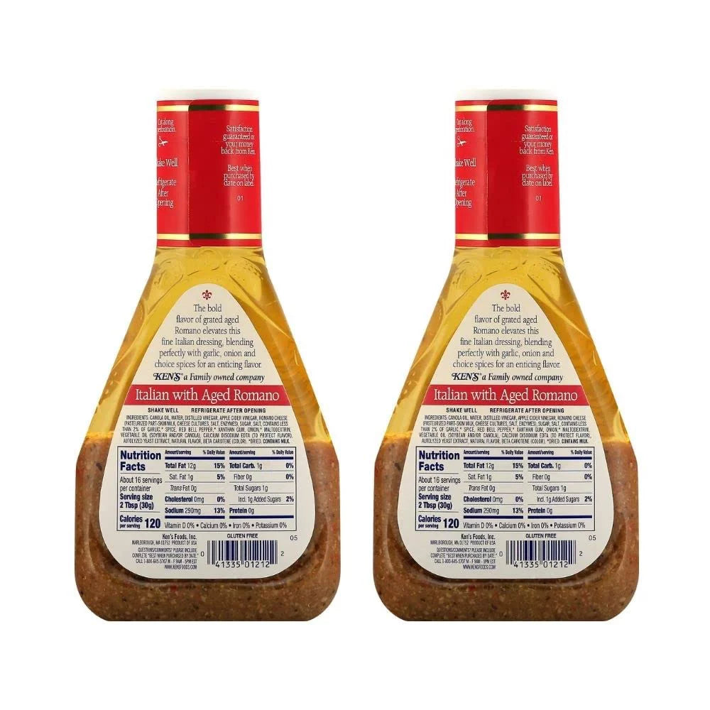 16 OZ Italian Dressing (Pack of 2) V214