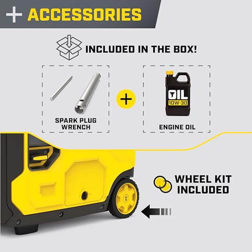 6500-Watt Portable Inverter Generator Q7611