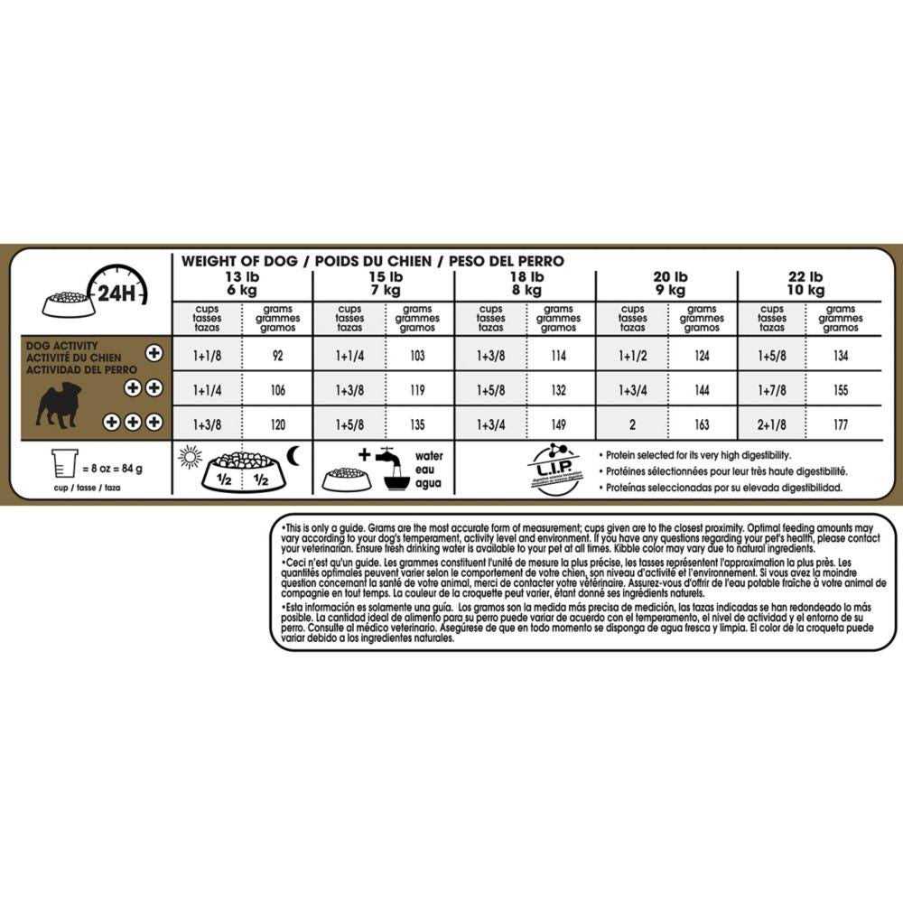 Pug Adult Dry Dog Food G6027