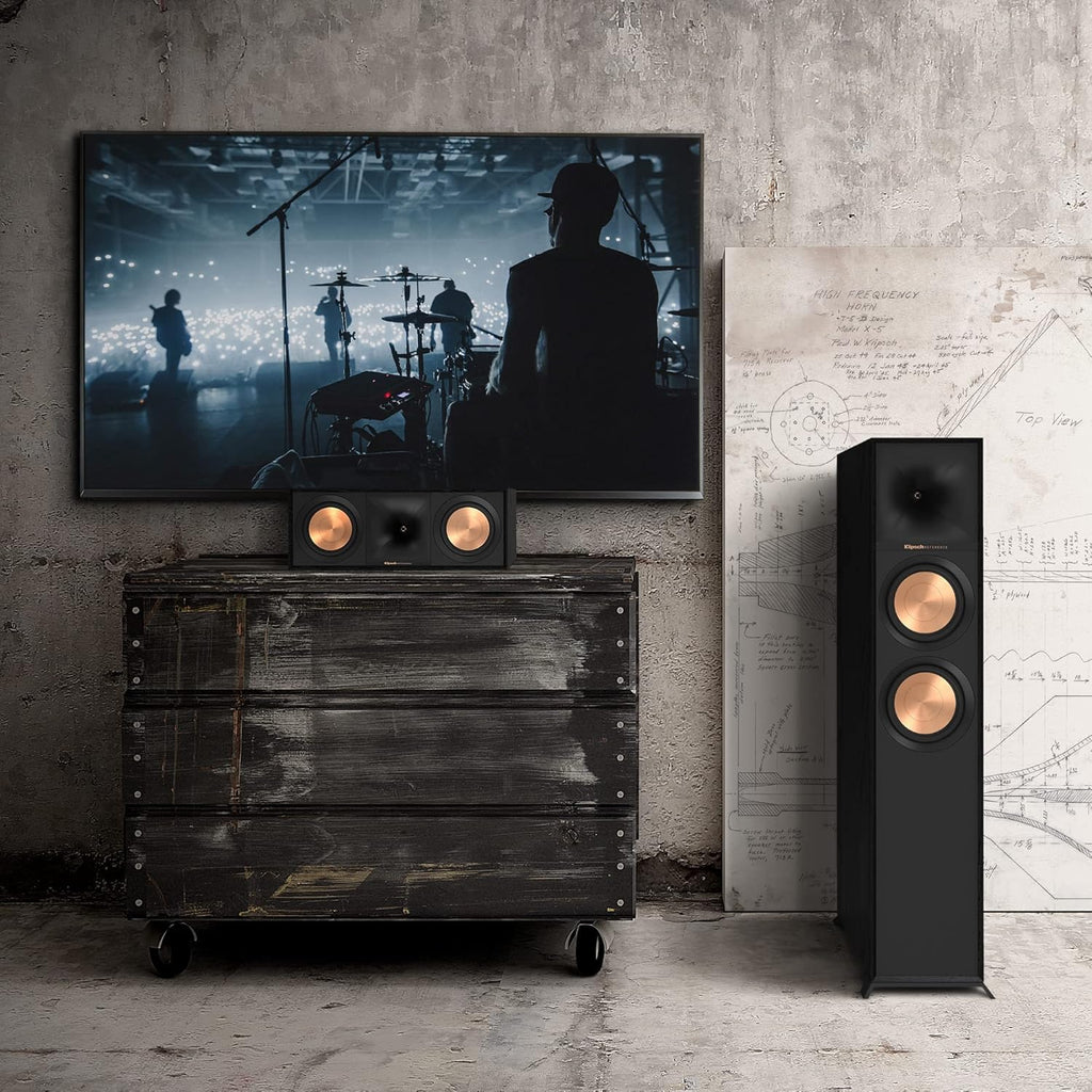 Black Floorstanding Speaker W667