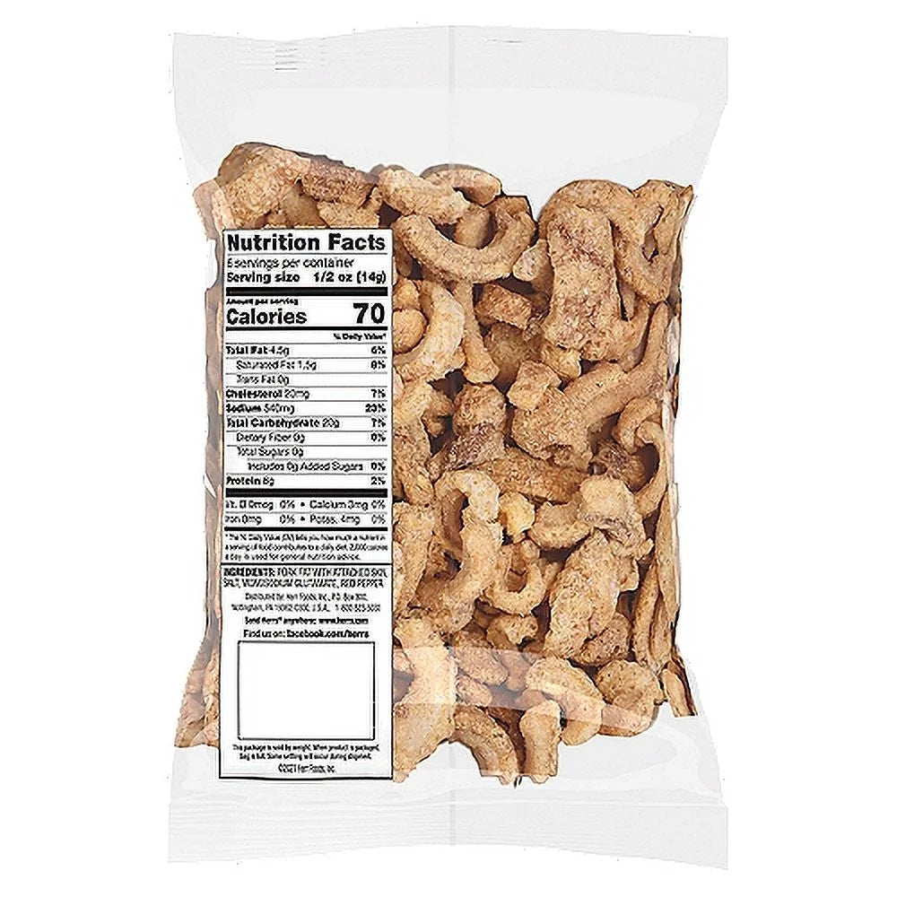 6-Pack 3 oz. Seasoned Pork Cracklins N859