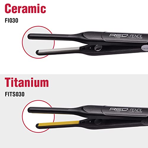 0.3 Inch Ceramic Flat Iron Hair Straightener L4374
