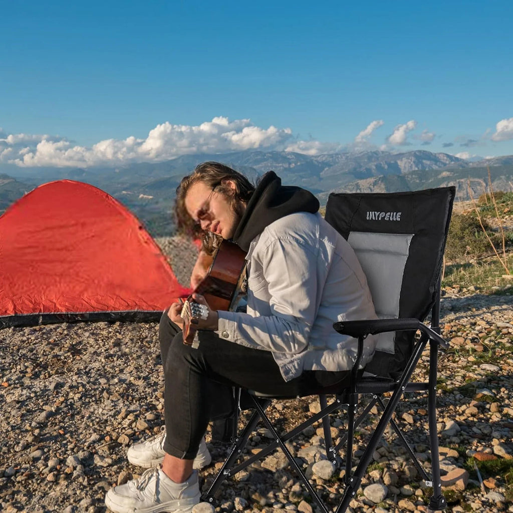 Heated Folding Camping Chair W8310