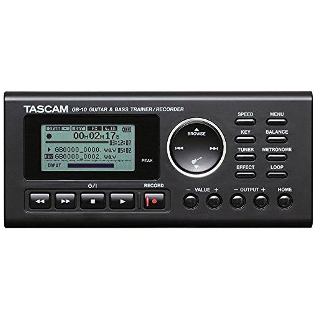 USB Guitar Bass Trainer Recorder with Studio Headphones and SDHC Memory Card N4109