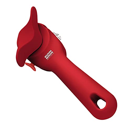 5-in-1 Multi-Purpose Strain-Free Opener for Jars, Bottles and Ring-Pull Cans, Red Q230